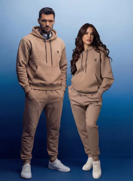 Basic Pants Sand Brown