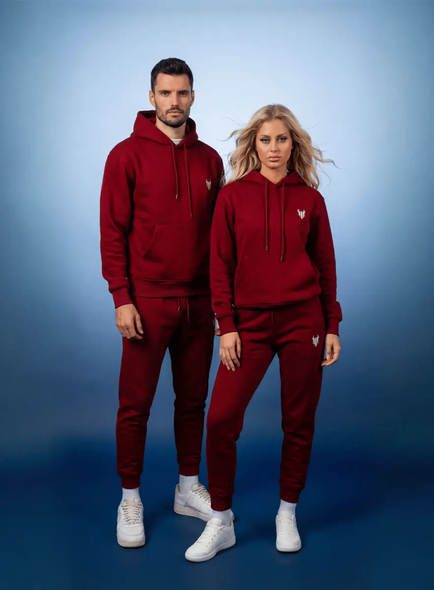 Basic Pants Maroon