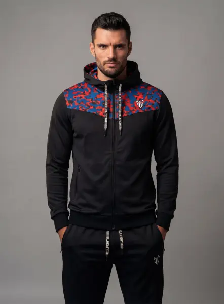 The Camo Tracksuit Zip Hoodie