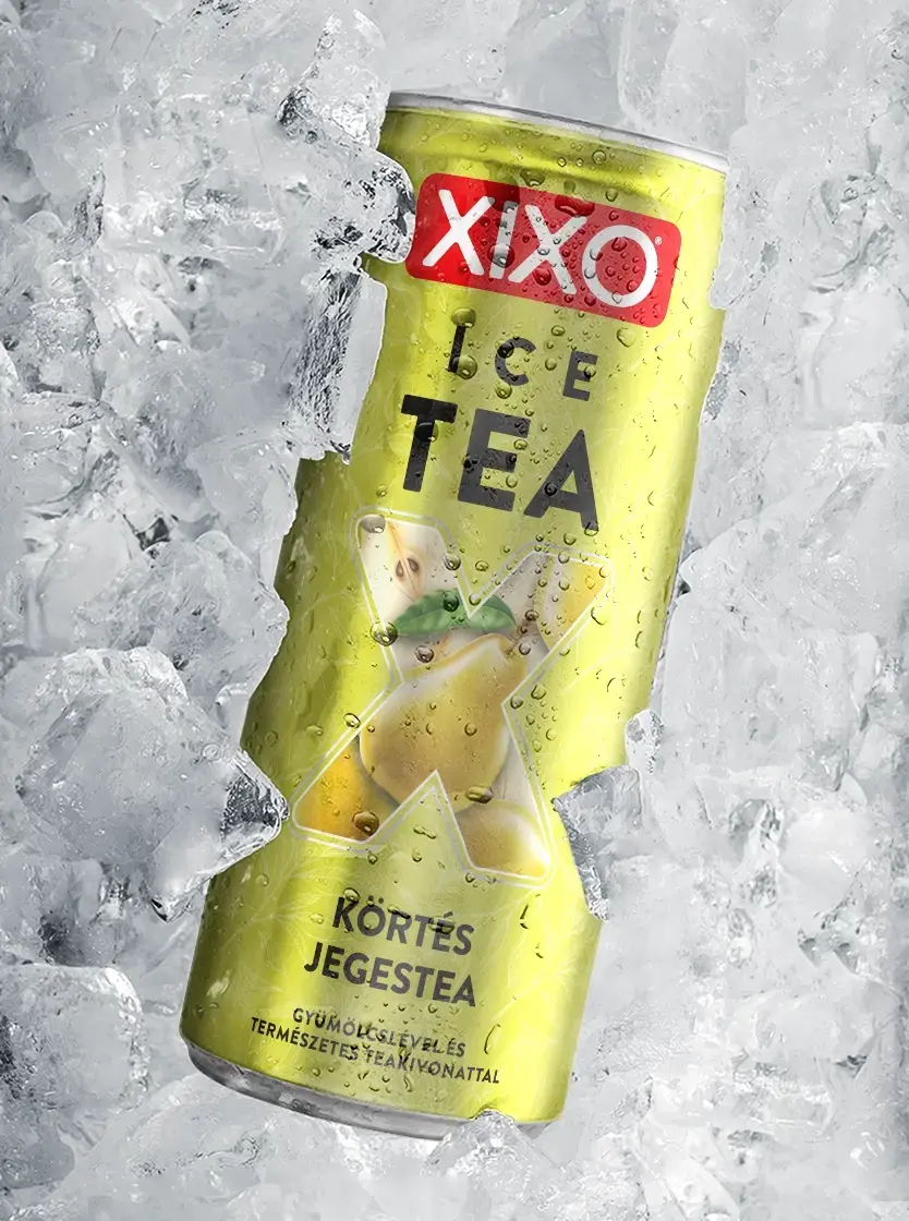 Körtés fekete tea tálca