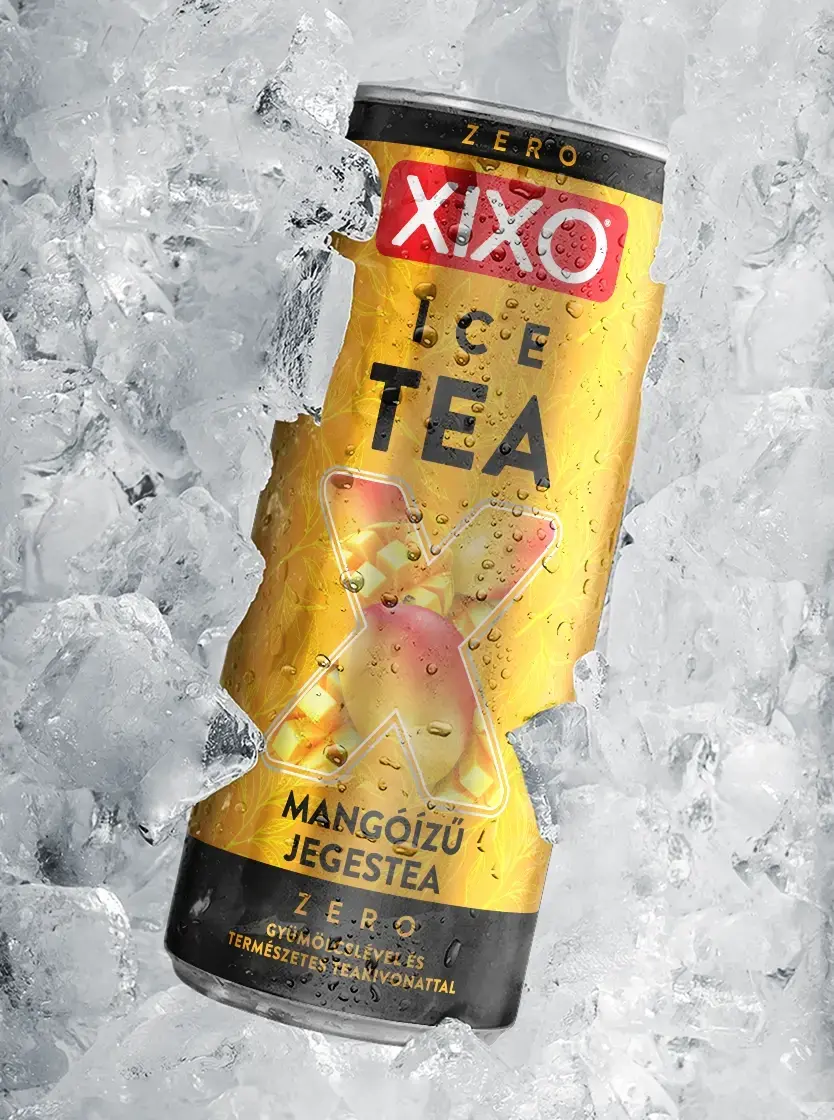 Mangóízű zöld tea ZERO tálca