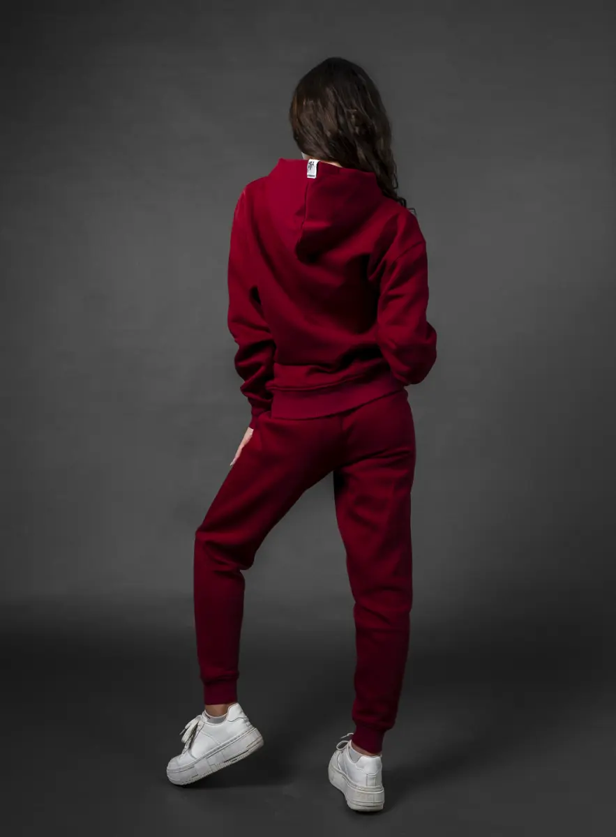 Basic Pants Maroon