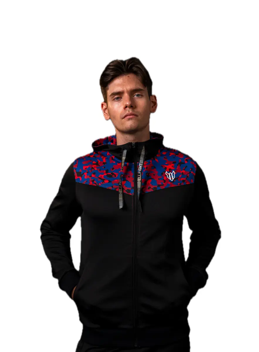 The Camo Tracksuit Zip Hoodie