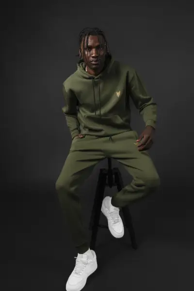 Basic Hoodie Olive