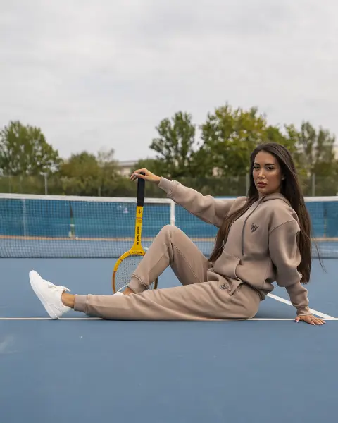 Basic Pants Sand Brown