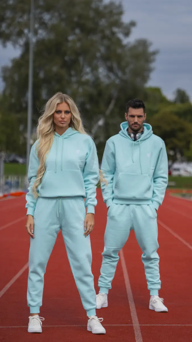 Basic Pants Light Blue